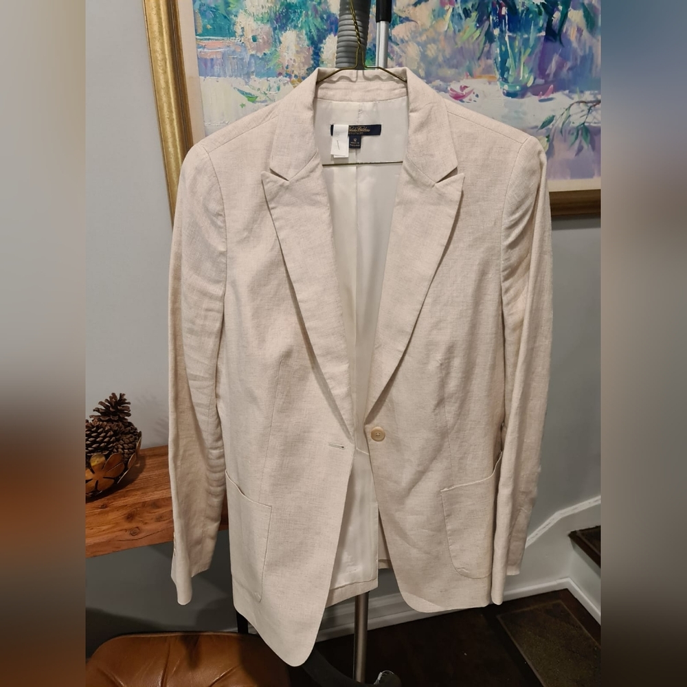 Linen jacket.